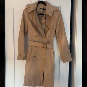 Ralph Lauren Trench Coat in Tan